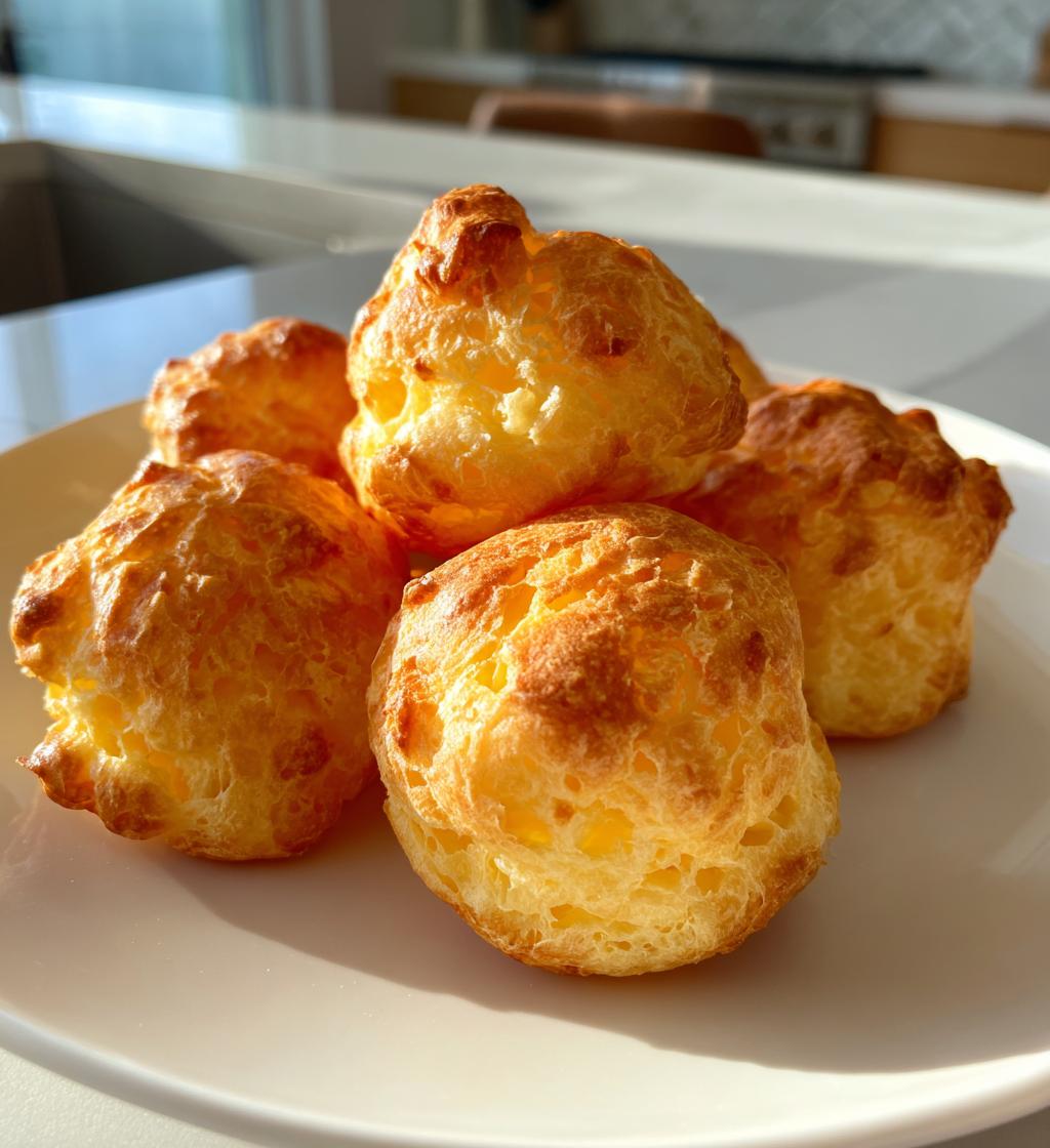 cheese puffs - detail 1