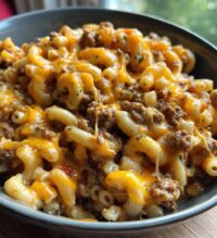 cheeseburger macaroni skillet