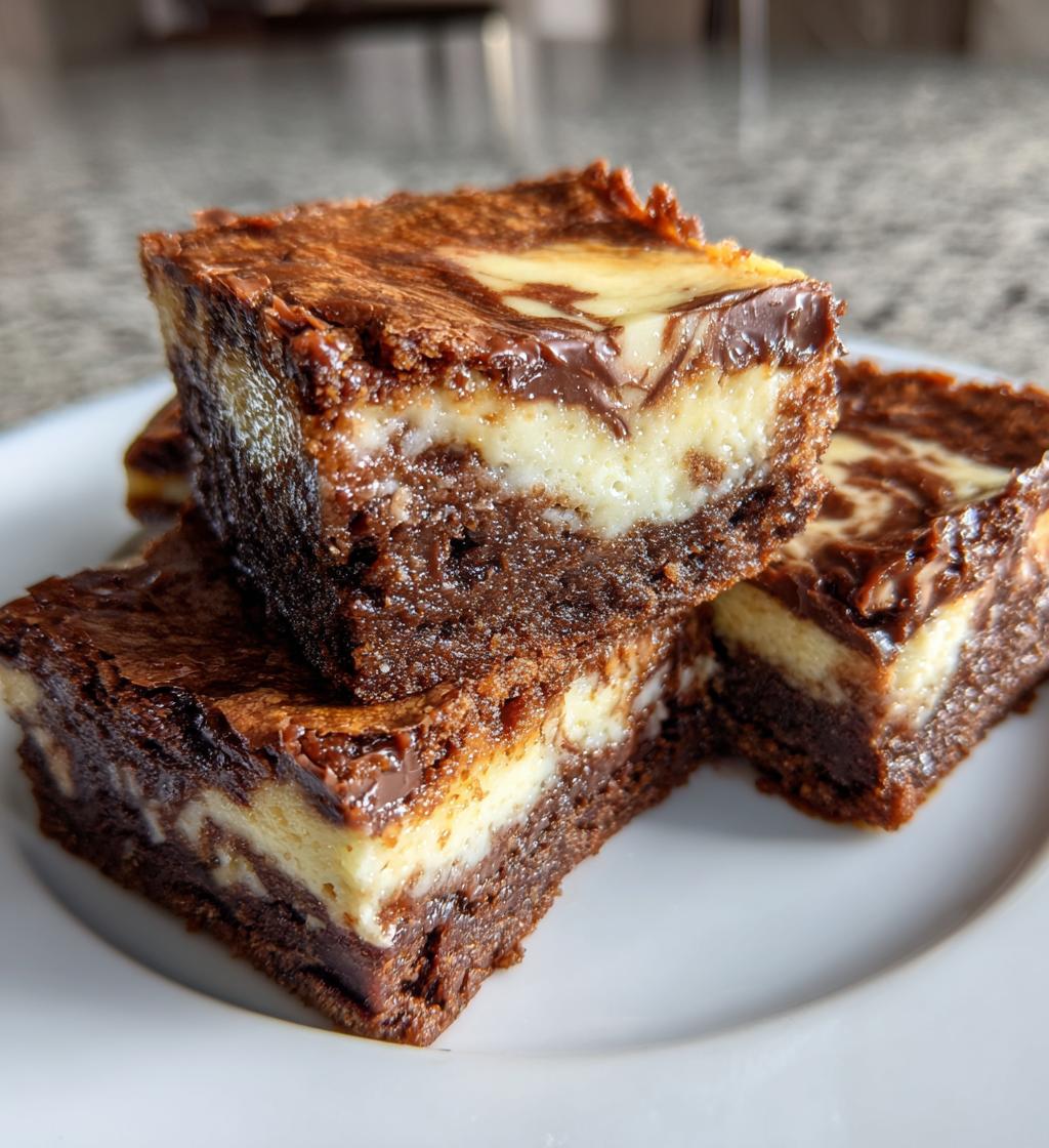 cheesecake brownies - detail 1