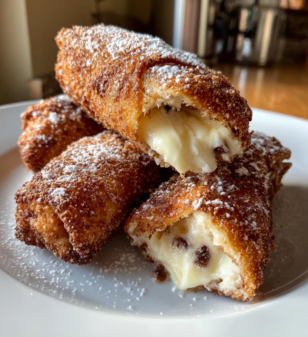 cheesecake egg rolls - detail 1