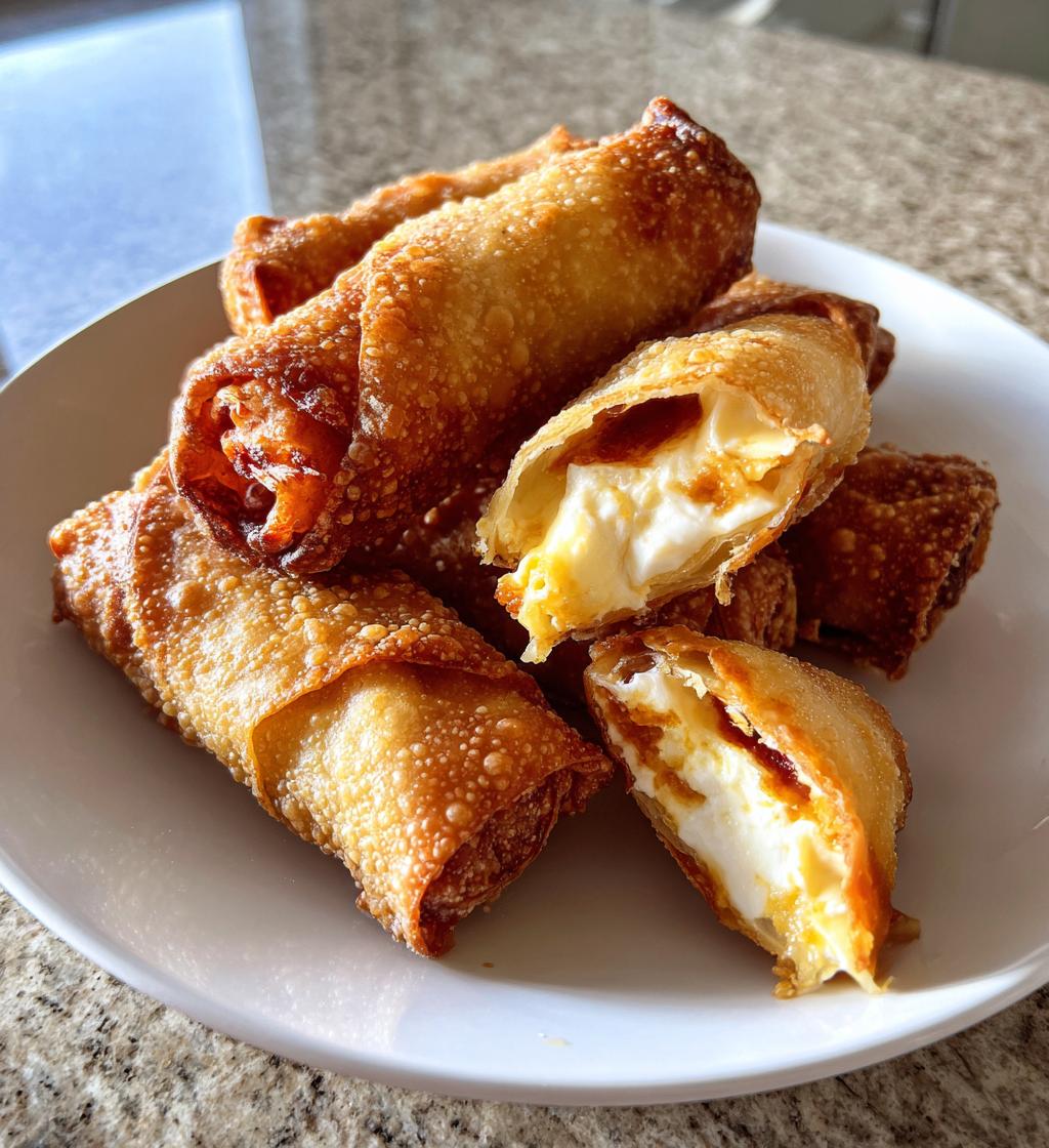 cheesecake egg rolls - detail 1