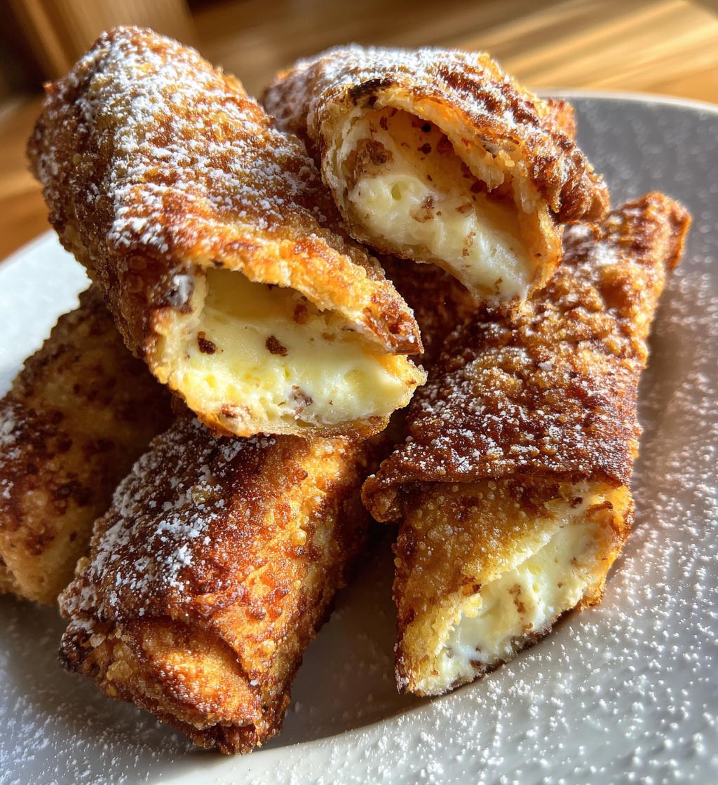 cheesecake egg rolls