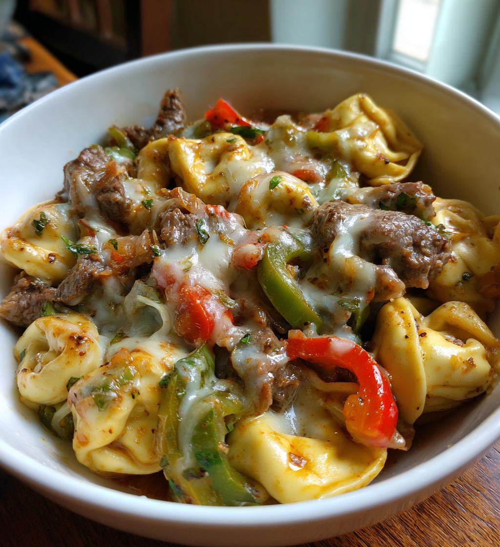cheesesteak tortellini bliss - detail 1