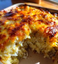 cheesy cabbage casserole
