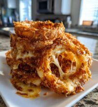cheesy onion ring chips