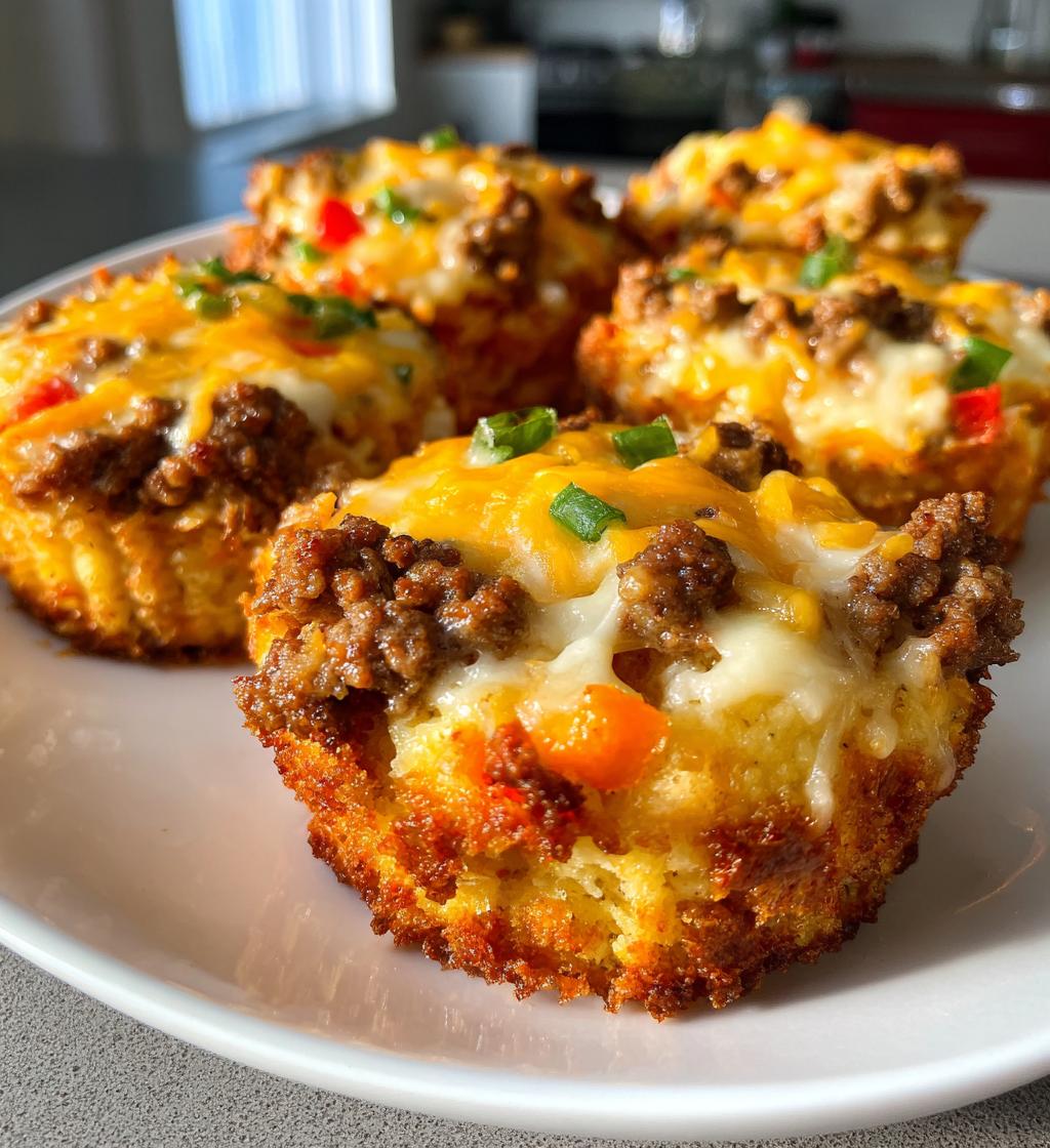 cheesy taco cupcakes recipe - detail 1