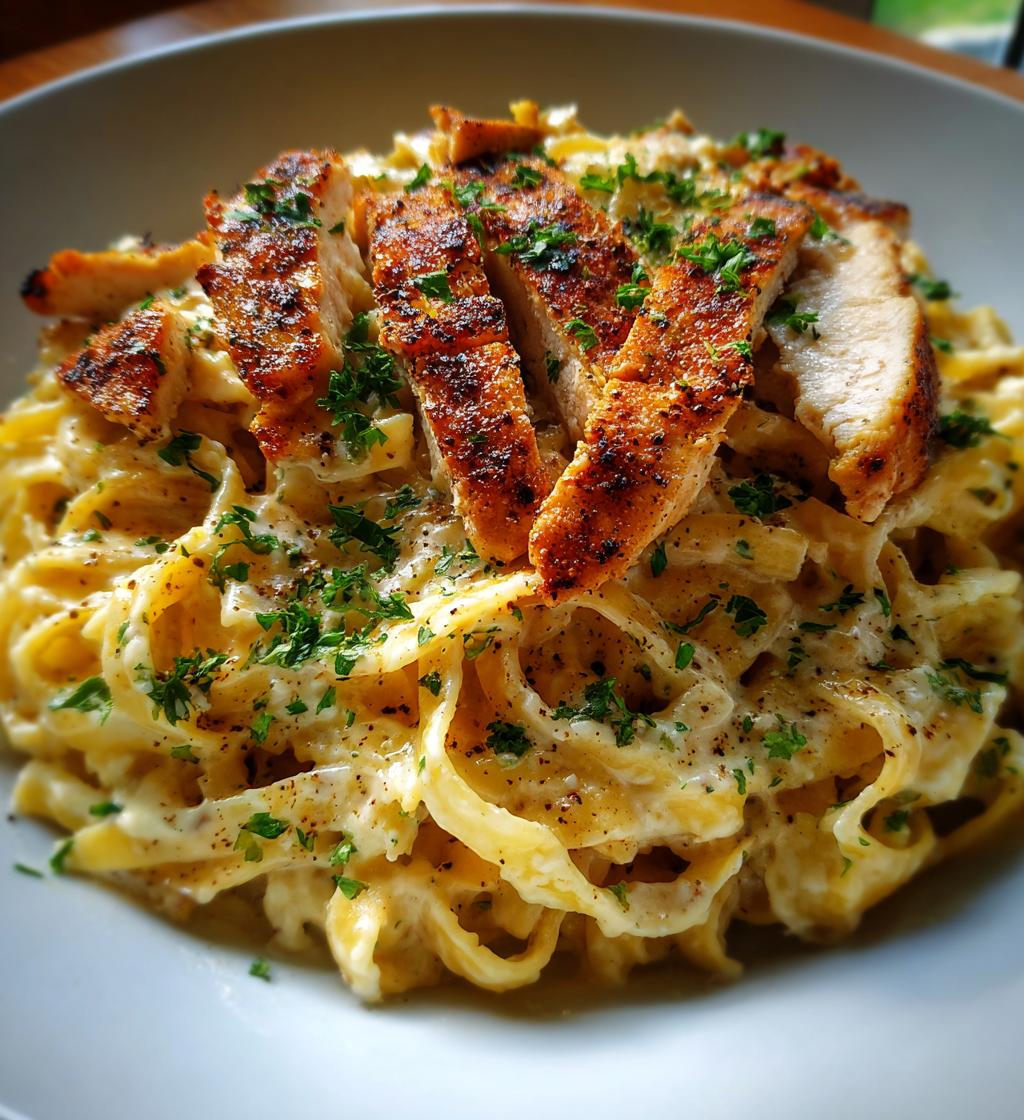 chicken alfredo pasta