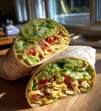chicken avocado wrap