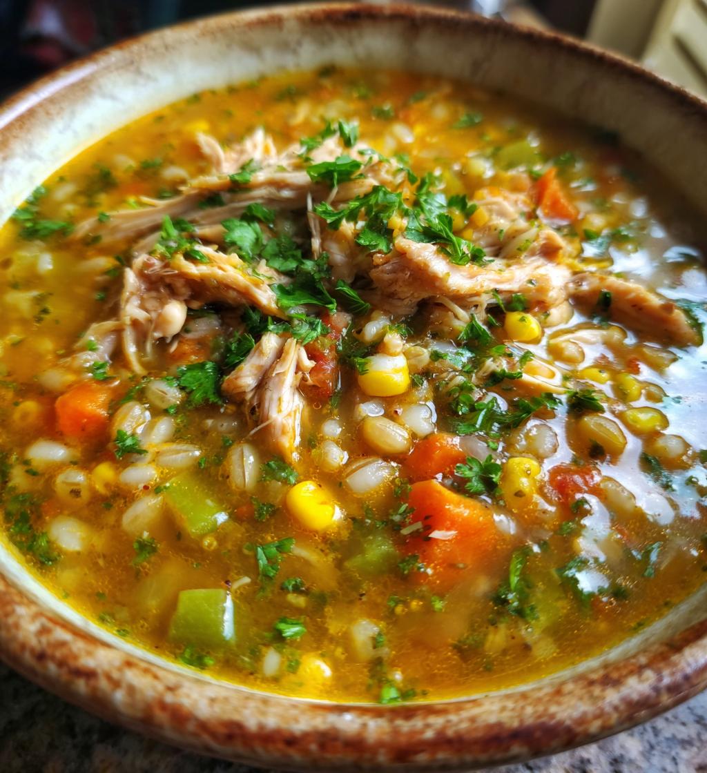 chicken barley soup