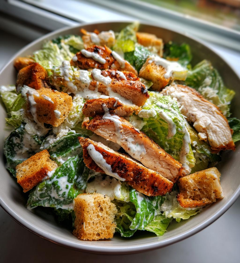 chicken caesar salad