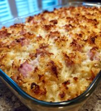 chicken cordon bleu casserole
