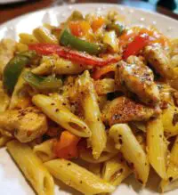 chicken fajita pasta