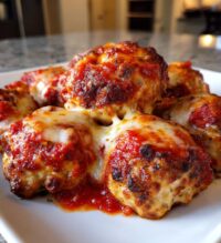 chicken parmesan meatballs