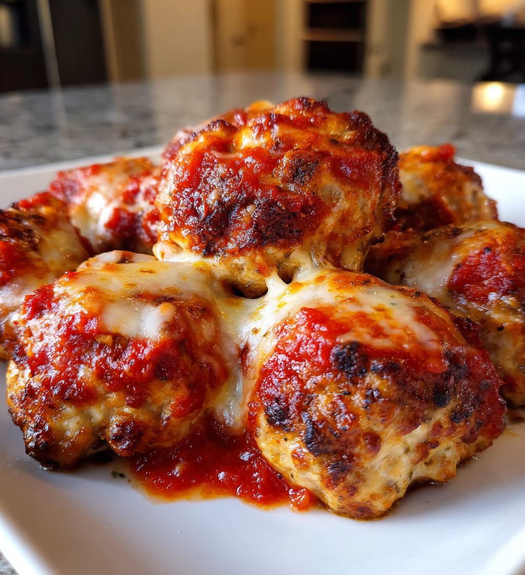 chicken parmesan meatballs