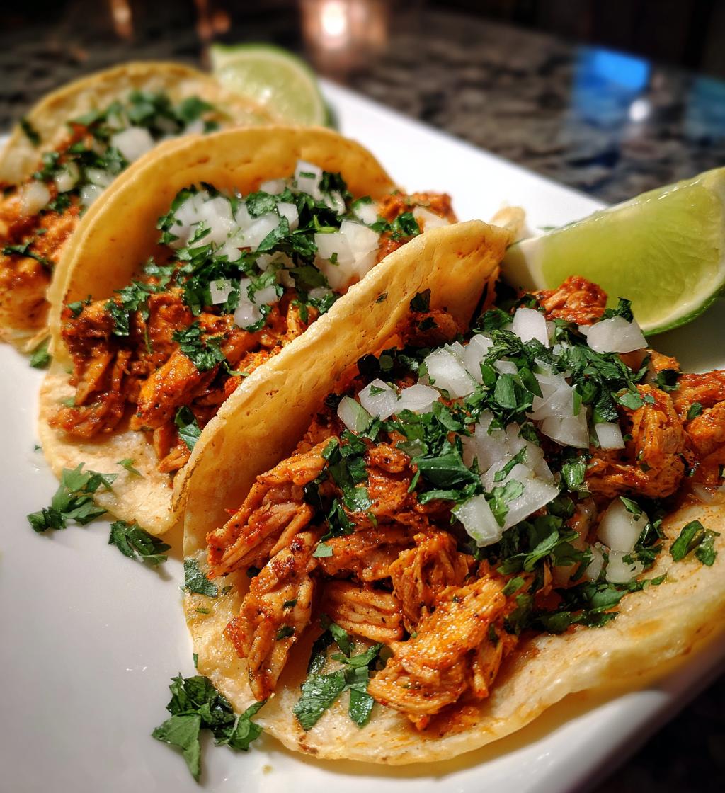 chicken street tacos - detail 1