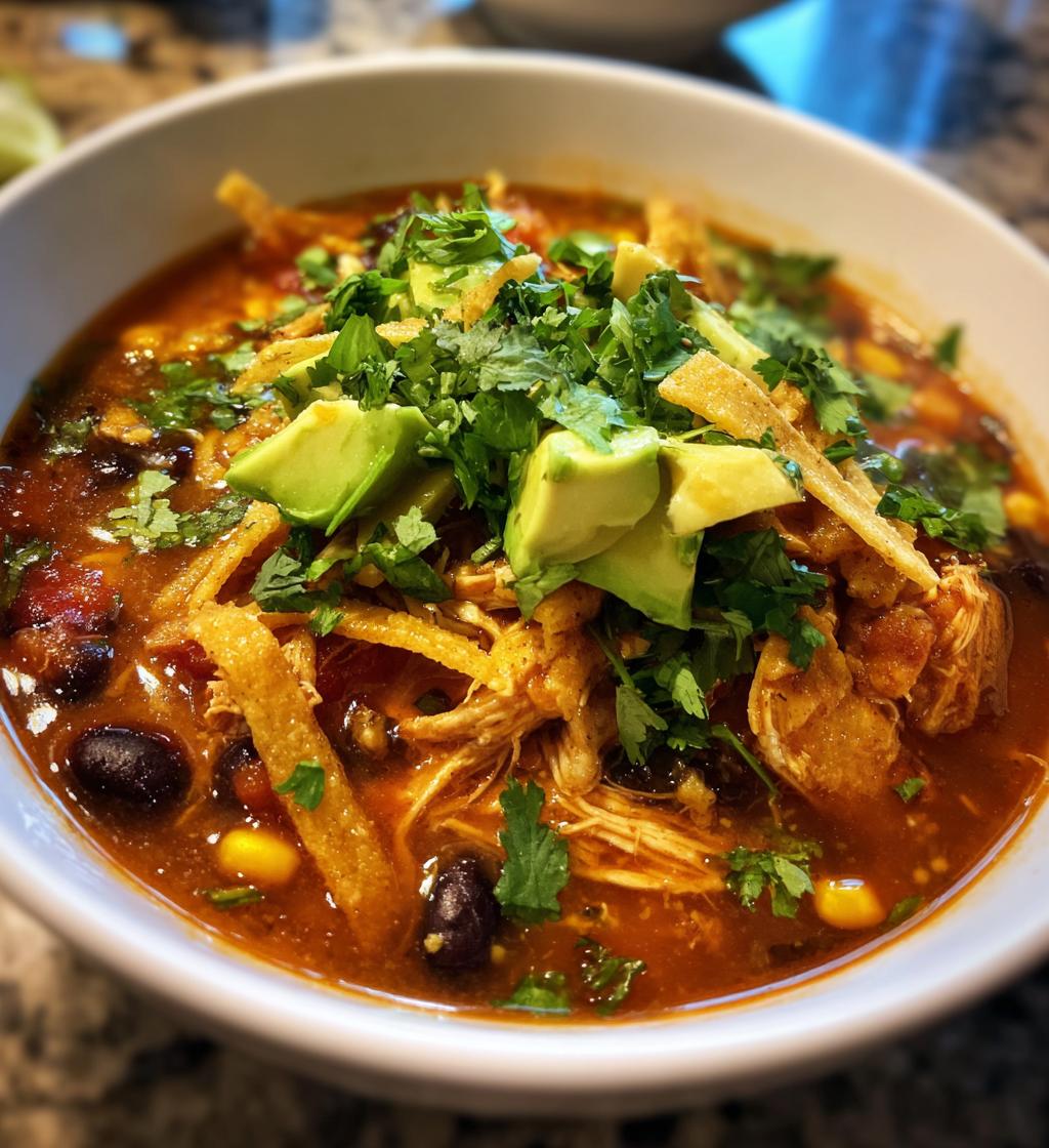chicken tortilla soup
