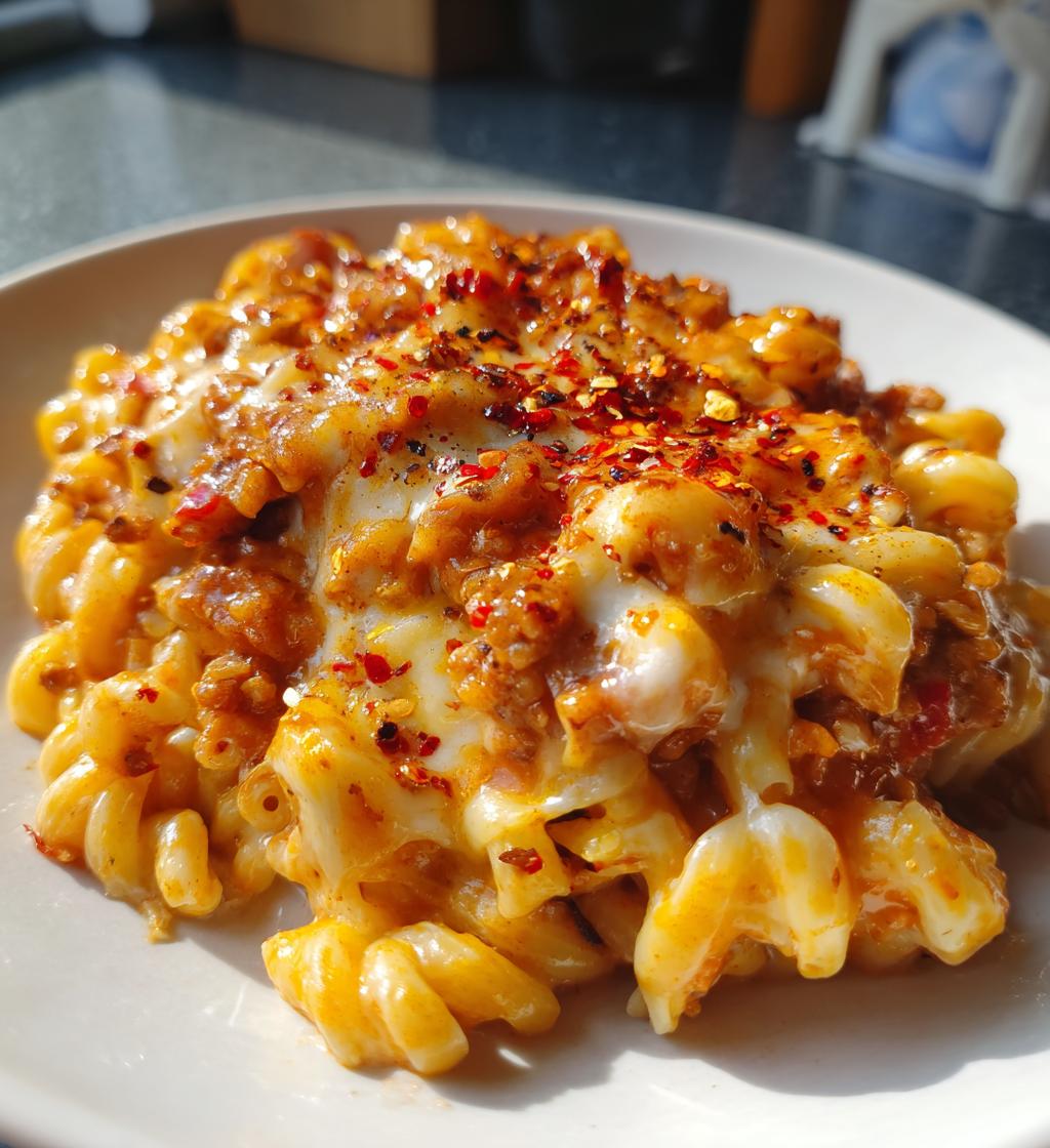 chili mac and cheese