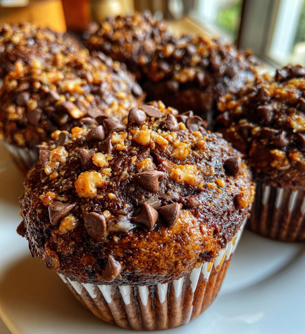 chocolate coffee toffee crunch muffins