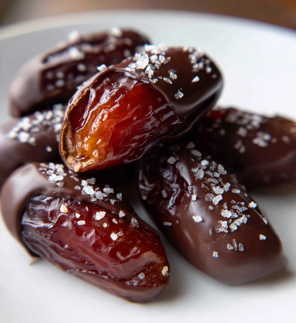 chocolate covered dates recipe - detail 1