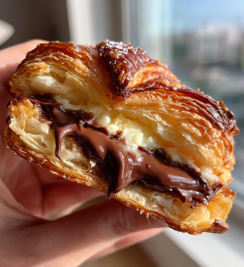 chocolate cream cheese danish - detail 1