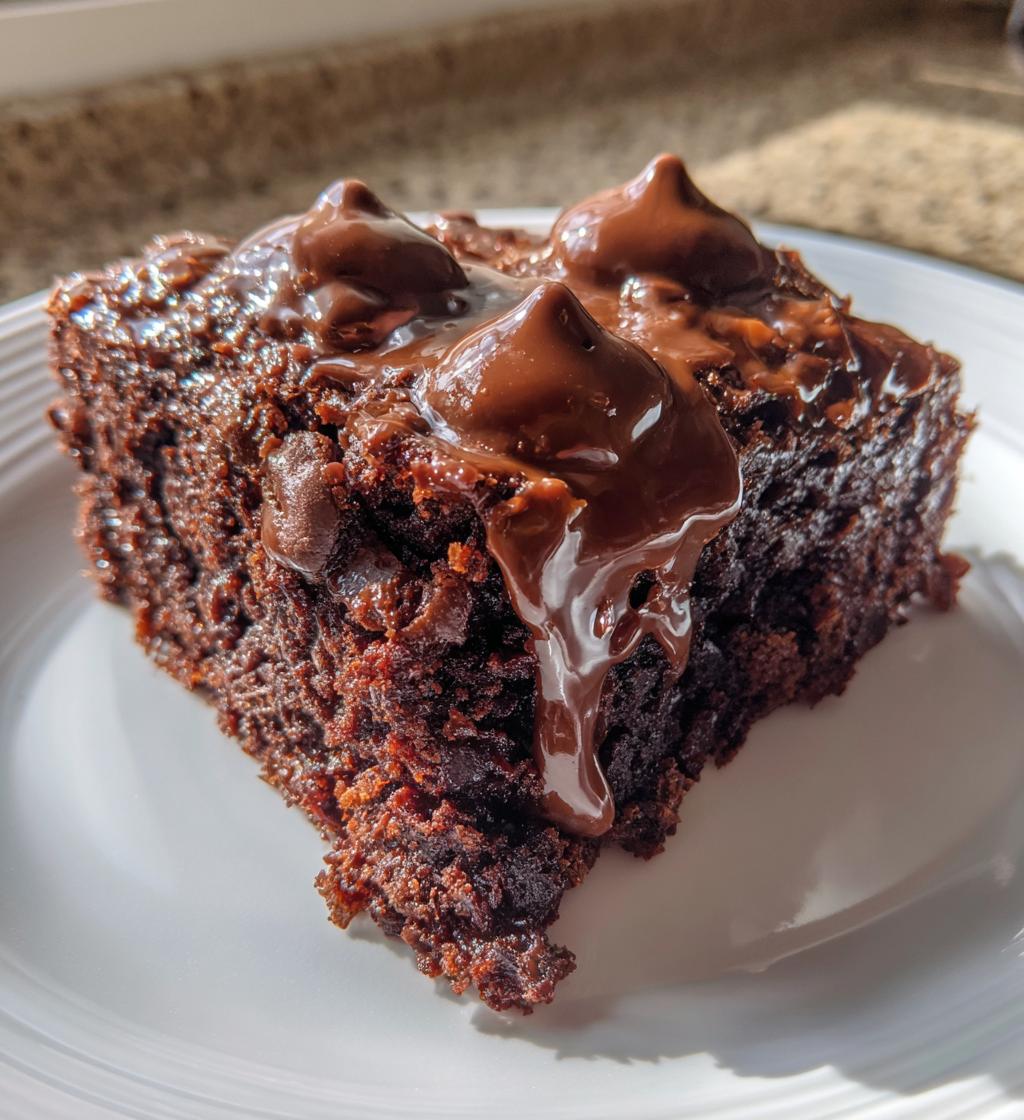 chocolate dump cake