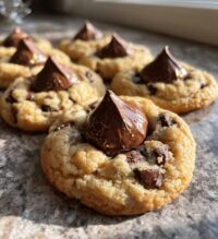 chocolate hershey kiss cookies