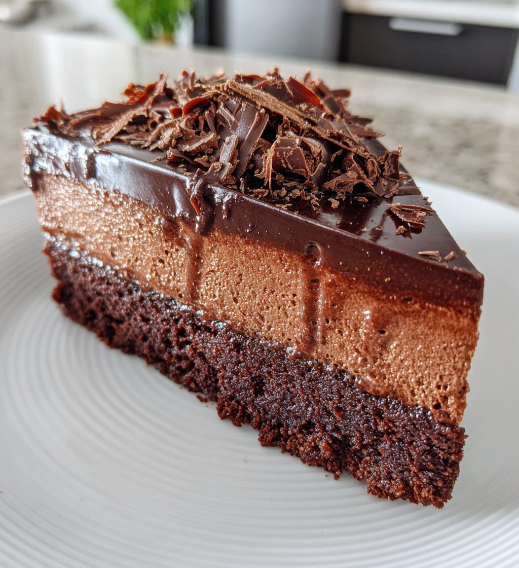 chocolate mousse cake
