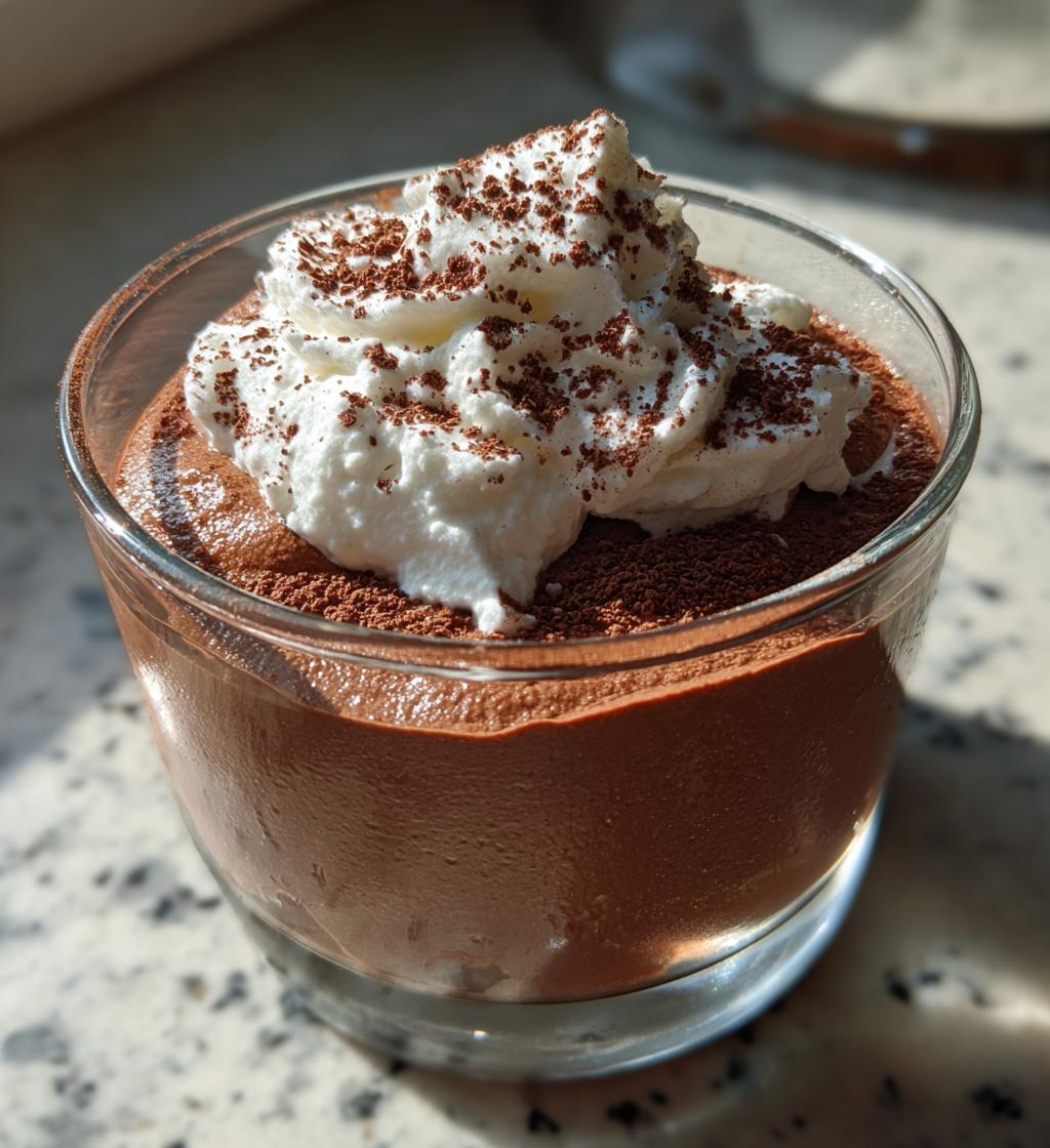 chocolate mousse easy dessert
