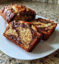 chocolate peanut butter banana bread