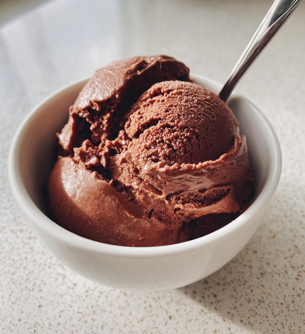chocolate sorbet recipe - detail 1