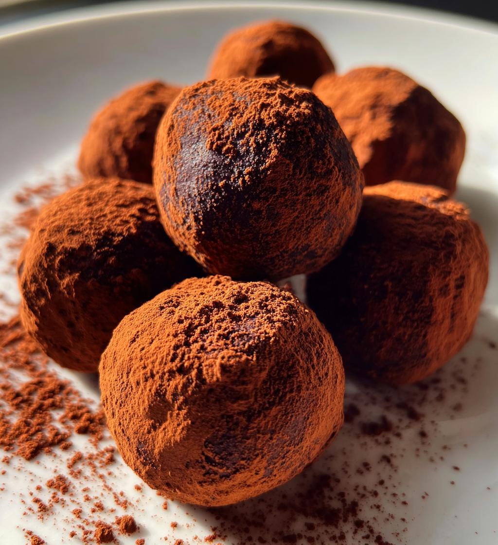 chocolate truffles recipe - detail 1