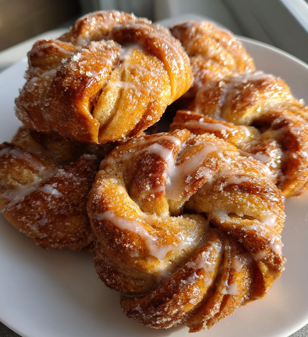 cinnamon crunch knots - detail 1