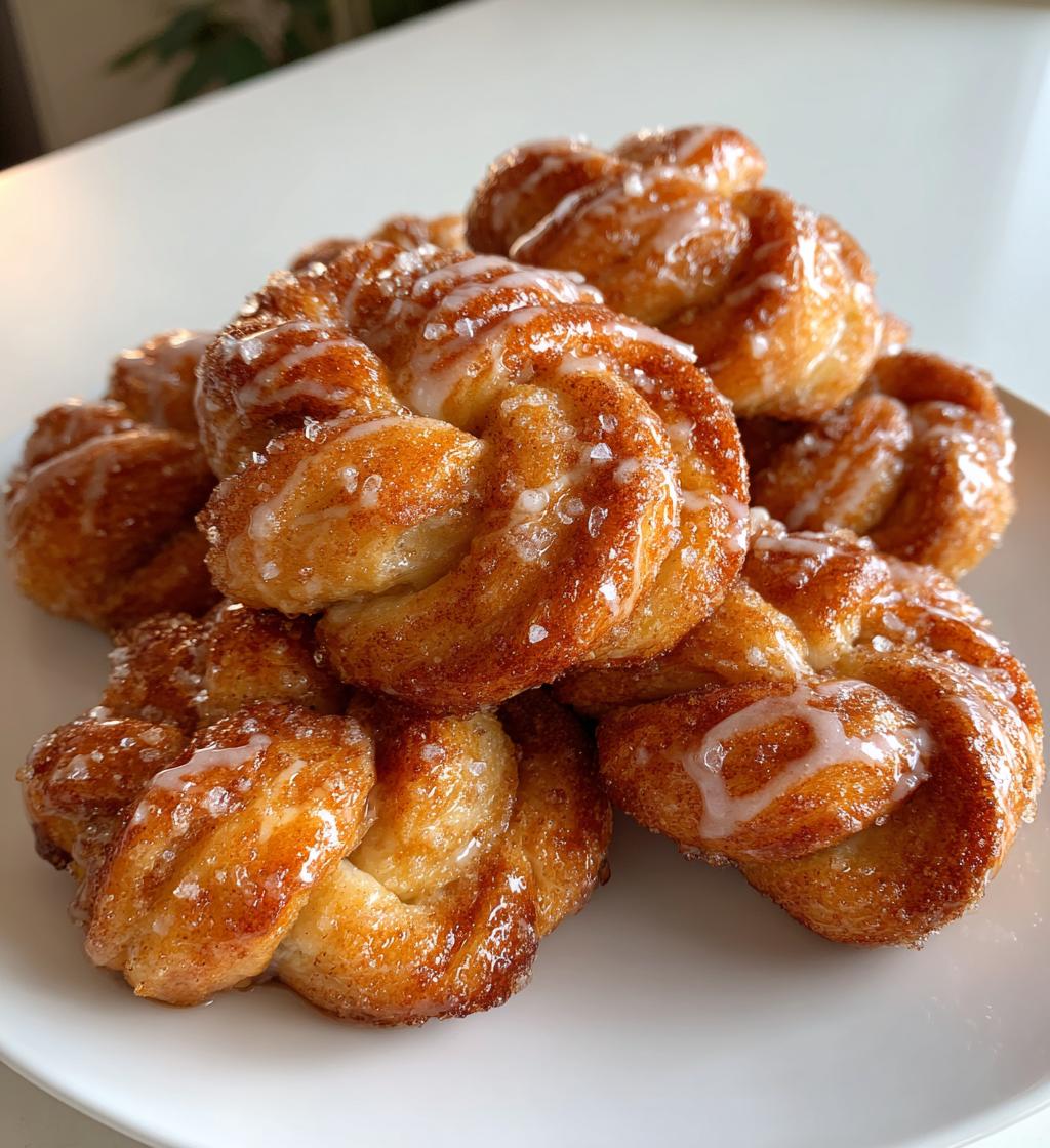 cinnamon crunch knots
