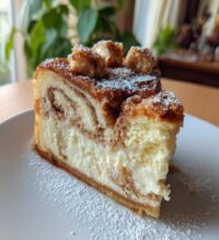 cinnamon roll cheesecake