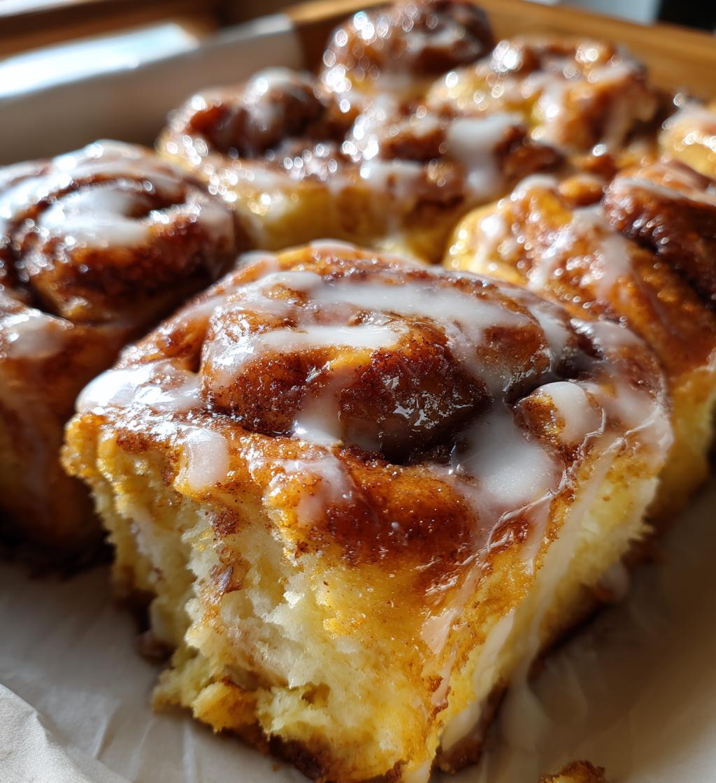 cinnamon rolls - detail 1