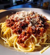 classic homemade bolognese sauce
