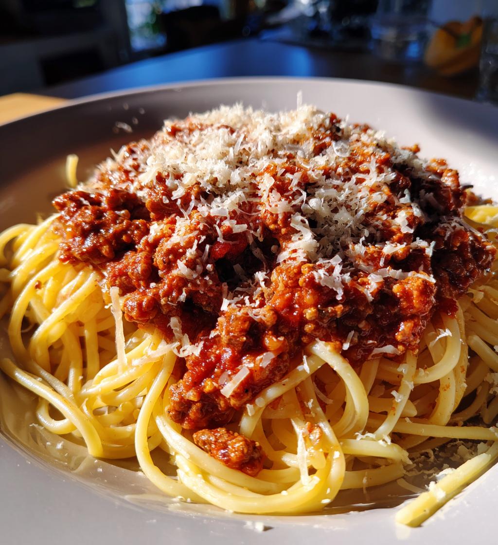classic homemade bolognese sauce