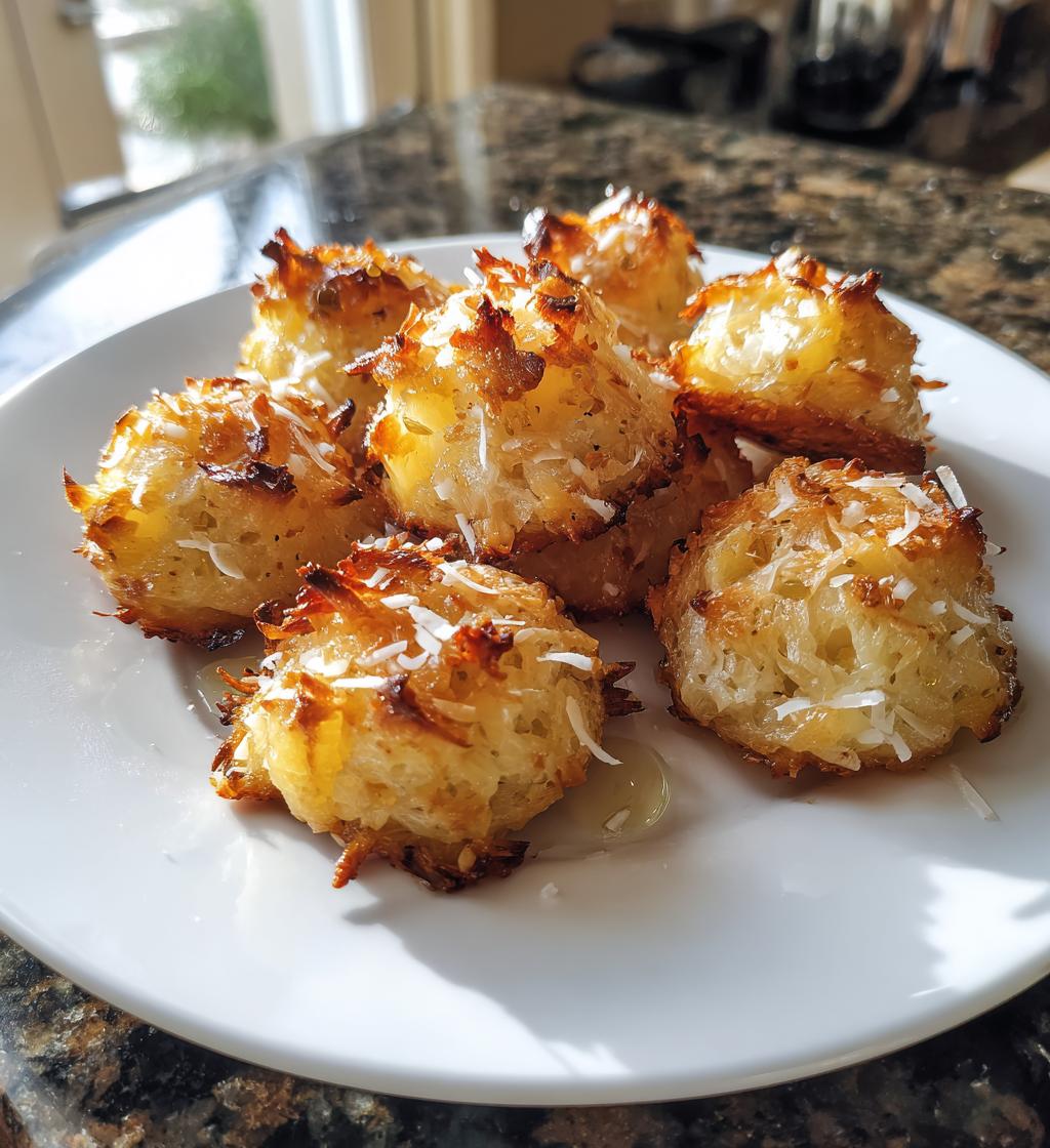 coconut pineapple bites - detail 1