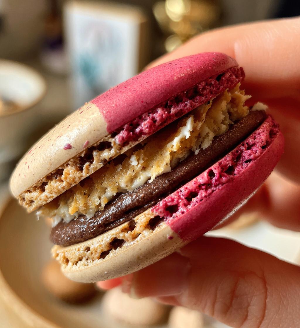 coffee macarons
