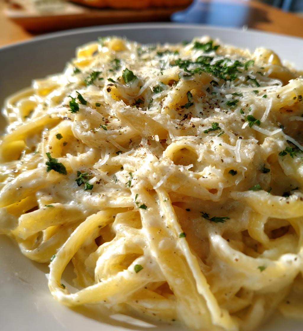 copycat olive garden alfredo sauce - detail 1