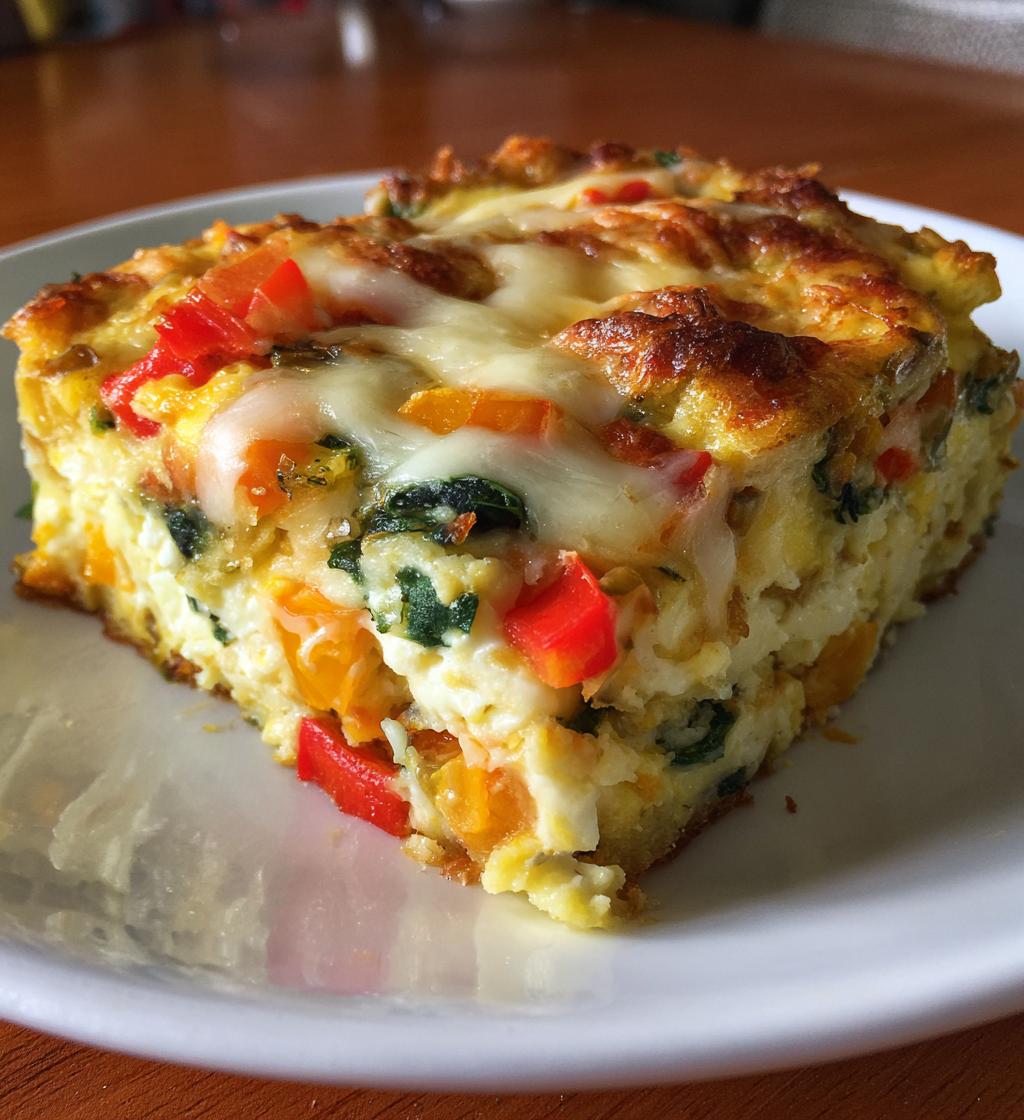 cottage cheese egg bake