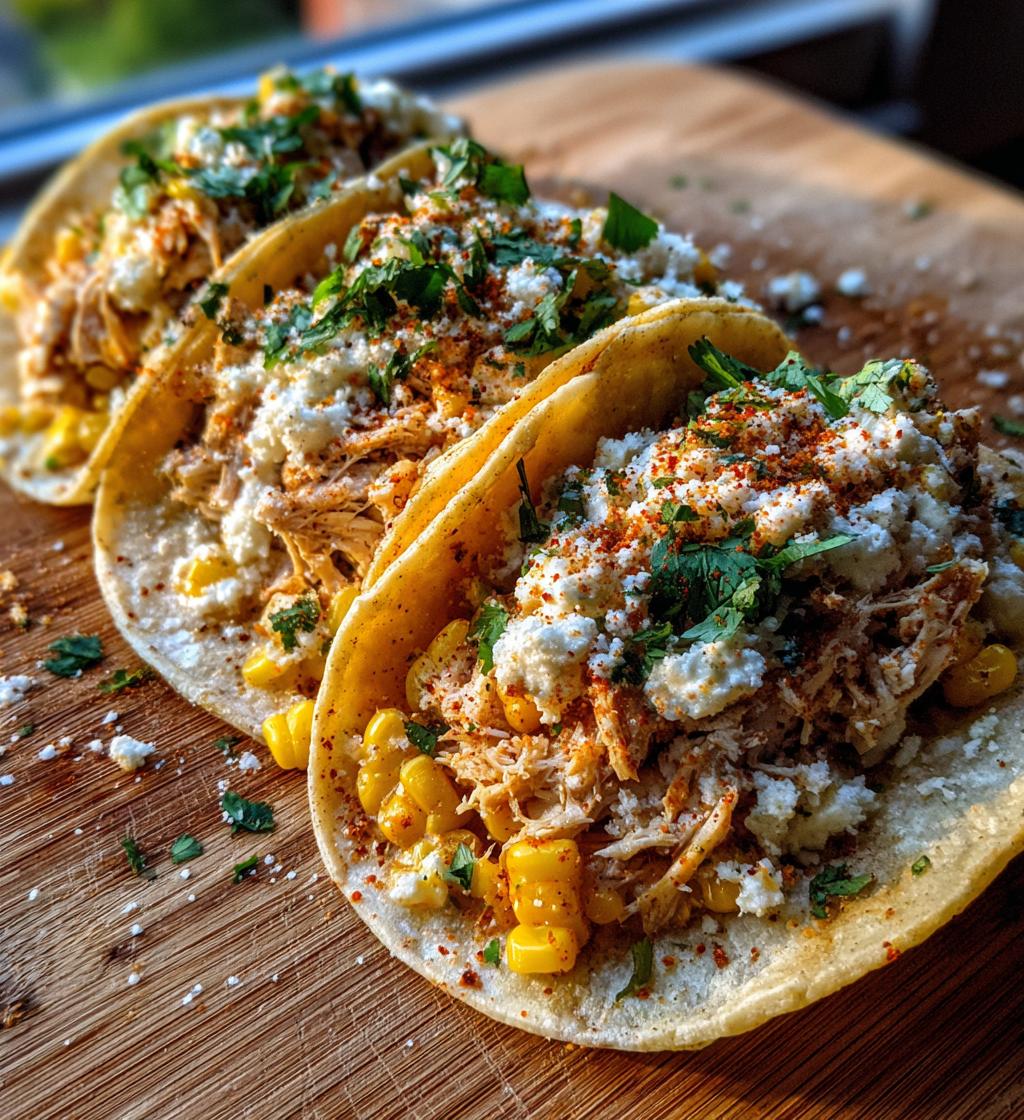 crazy good street corn chicken tacos the ultimate taco mashup - detail 1