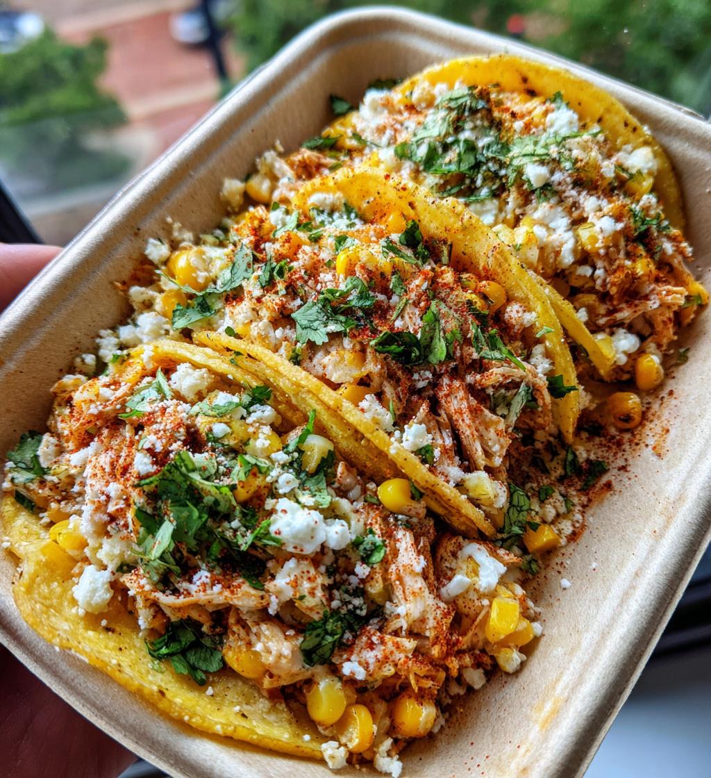 crazy good street corn chicken tacos the ultimate taco mashup