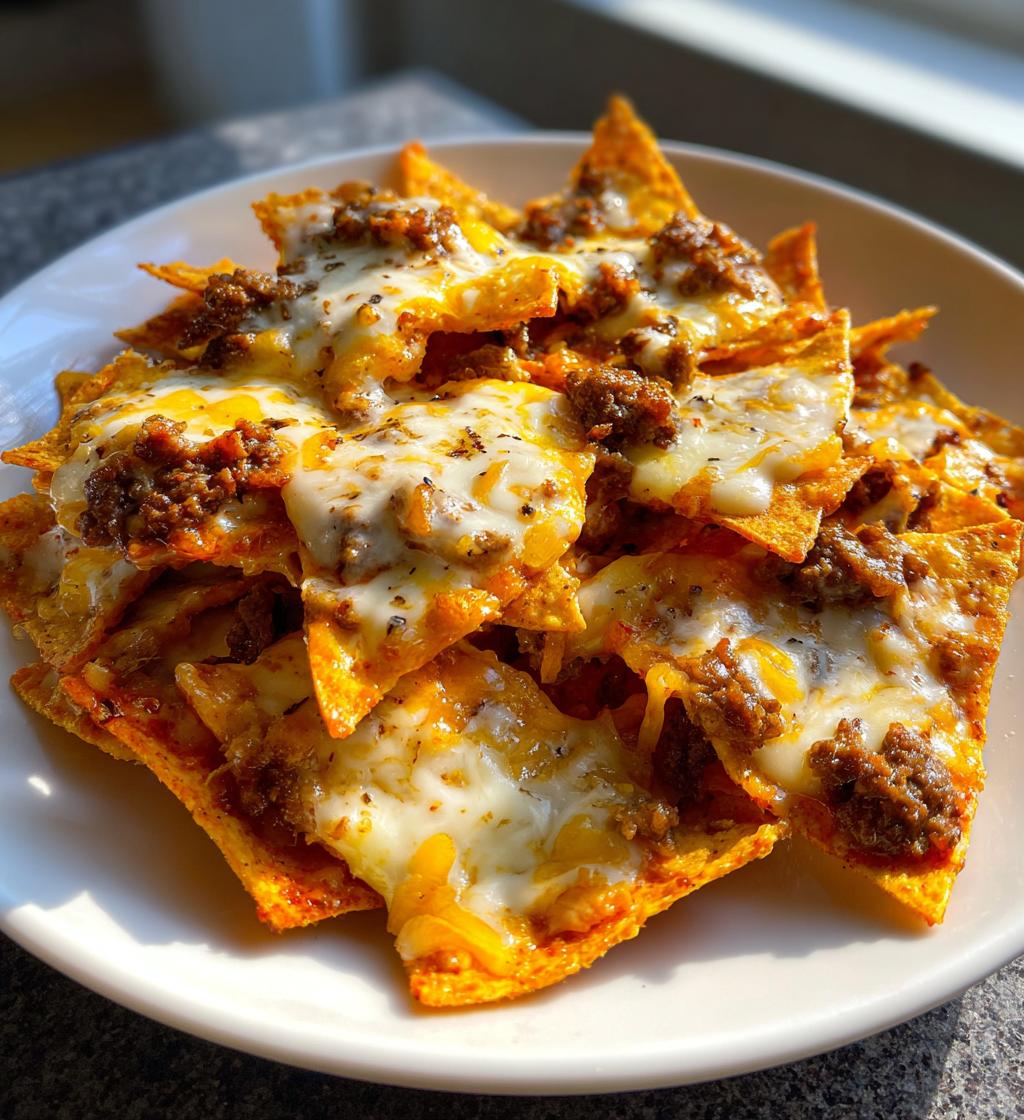 cream cheese and beef stuffed doritos - detail 1