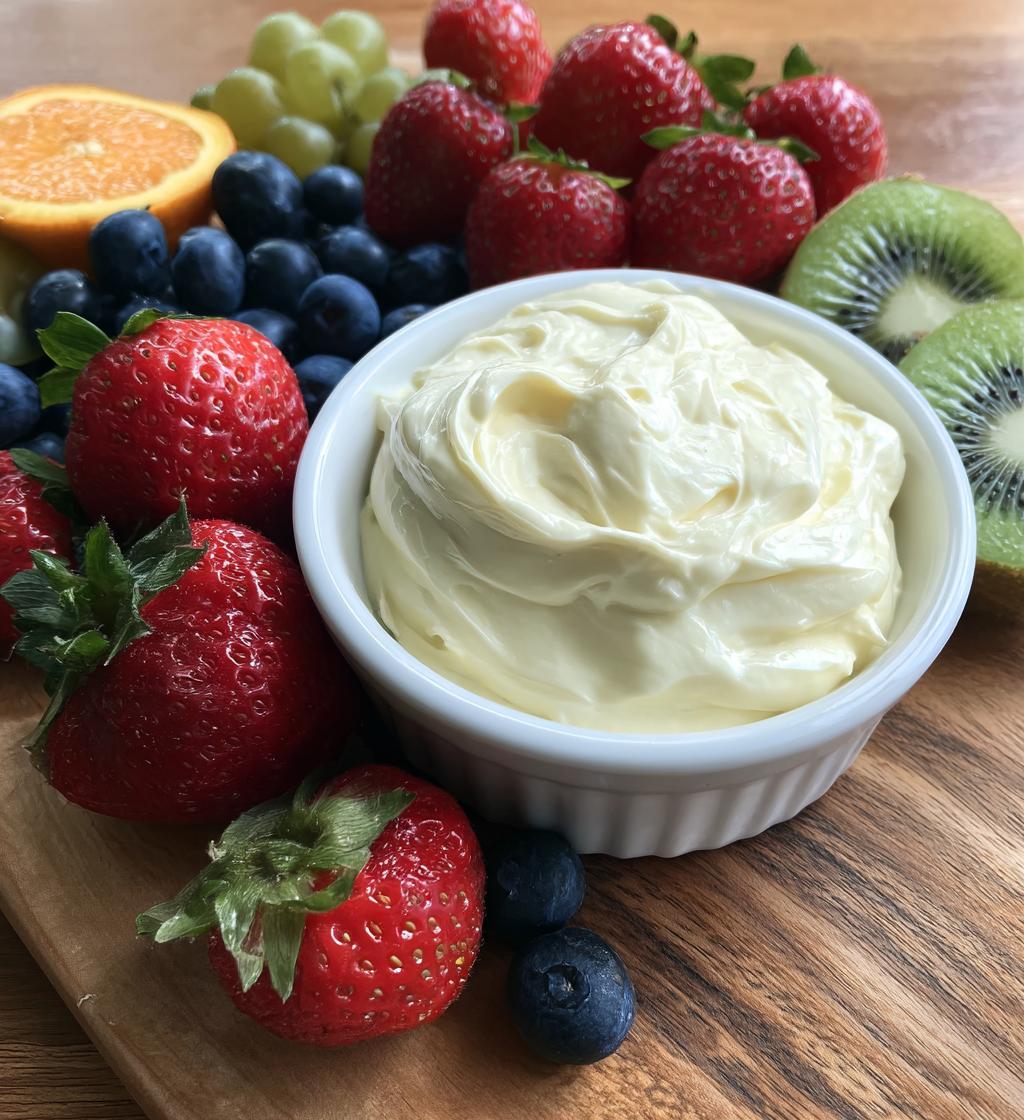 cream cheese fruit dip