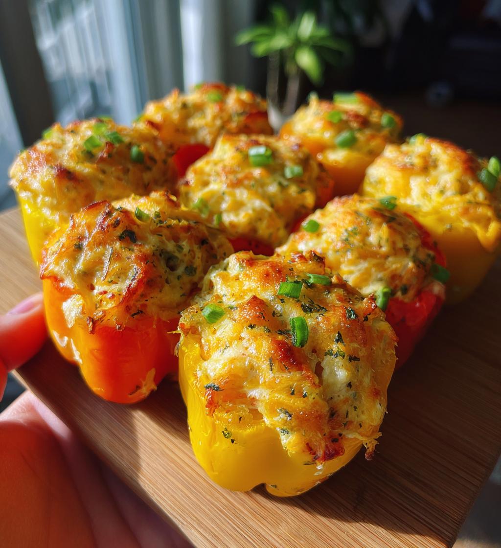 cream cheese stuffed mini peppers