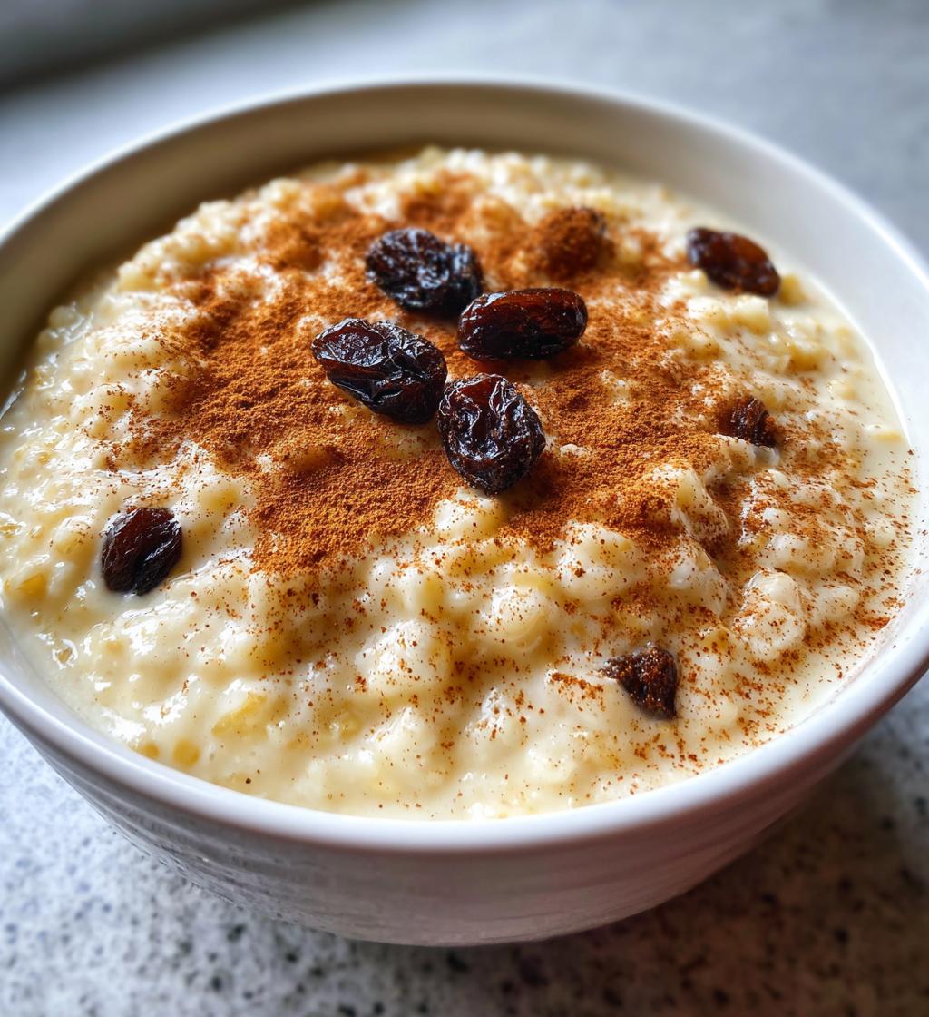 creamiest rice pudding