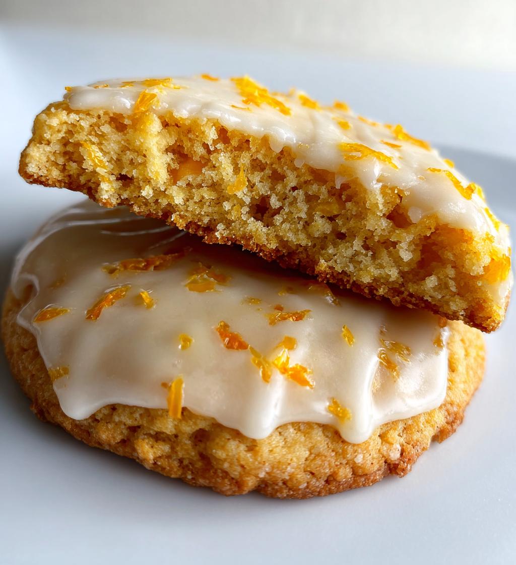 creamsicle orange cookies