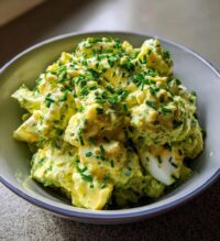 creamy avocado egg salad