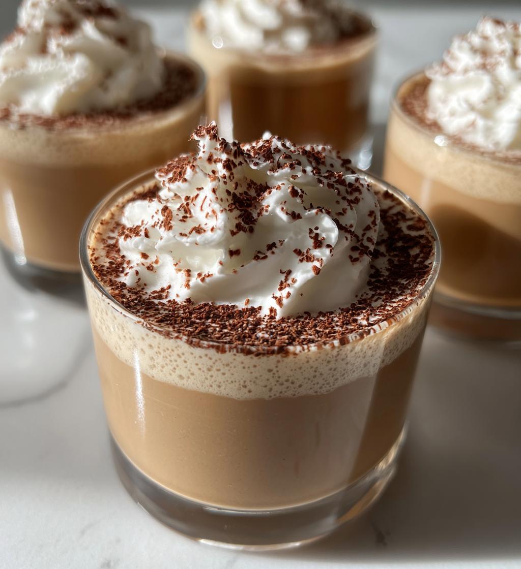 creamy coffee panna cotta